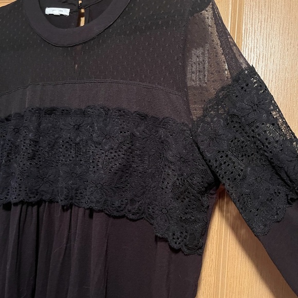 Maurice’s Black multi layer blouse - Picture 5 of 10
